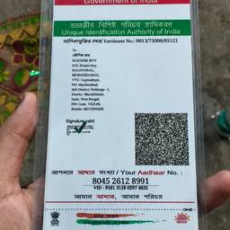 Aadhaar Card Date Edit