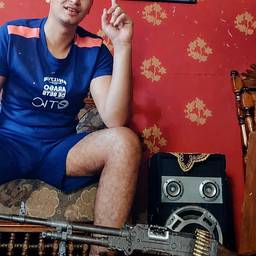 After - Machine Gun Photo Merge