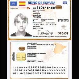 Spanish ID Birthdate Edit