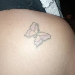 Before - Vivid Butterfly Tattoo Edit