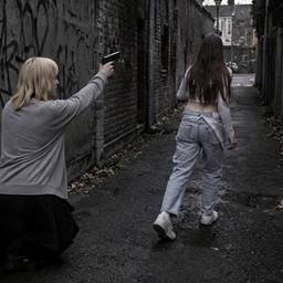 Alleyway Gun Standoff