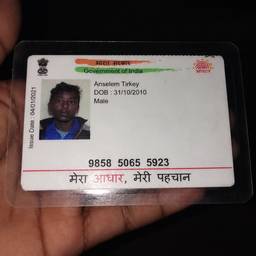 Aadhaar Card DOB Edit
