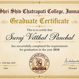 Graduation Certificate Generator