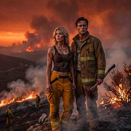 Wildfire Ridge Cinematic Scene