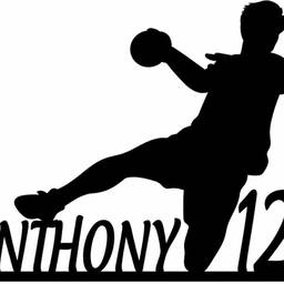 After - Sports Silhouette Number Edit