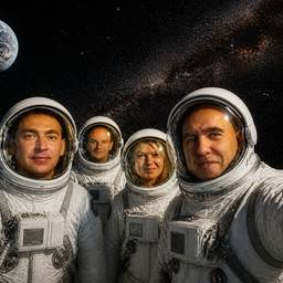 After - Astronaut Group Photo