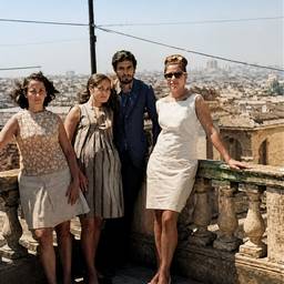 After - Restored Vintage Rooftop Portrait
