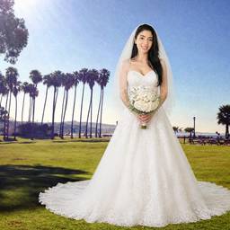 Bride Wedding Dress Edit