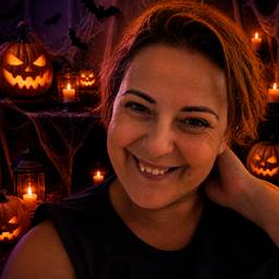 After - Halloween Portrait Edit