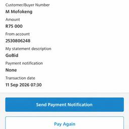 Edit Payment Receipt Text