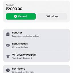 Casino App Balance Edit