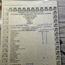 Report Card Grade Edit