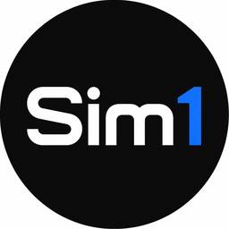 Minimal Sim1 Channel Logo