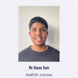 Student to Staff ID Edit