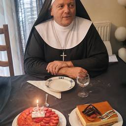 Nun Habit Photo Edit