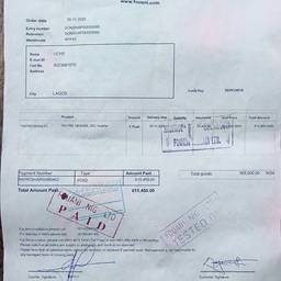 Sales Receipt Amount Edit