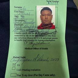 Medical Certificate Year Edit
