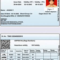 After - Driving Licence Name Edit