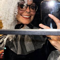 Crisp Costume Mirror Selfie