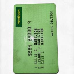 Medicare Card Scan Effect