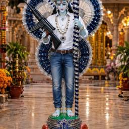 Add Weapon to Statue