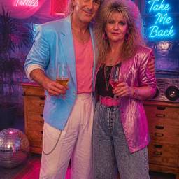 80s Style Couple Photo
