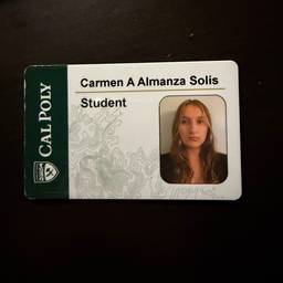 Before - Student ID Name Edit