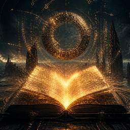 Mystical Sci-Fi Book Art