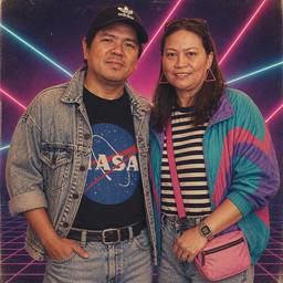After - 80s Style Photo Edit