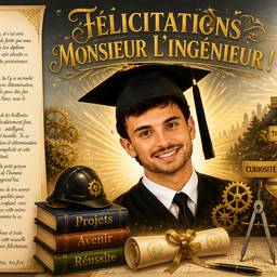Engineering Graduation Card