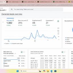 Nachher - Zahlen im Analyse-Dashboard bearbeiten