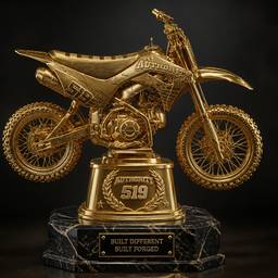 Golden Dirt Bike Trophy