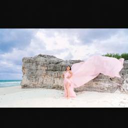Pastel Pink Beach Dress