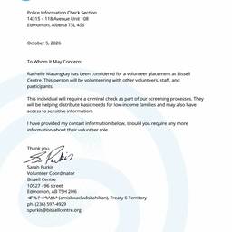 Letter Date Change
