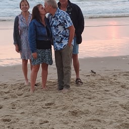 After - Beach Couple Kiss Edit