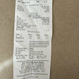 Receipt Date Edit