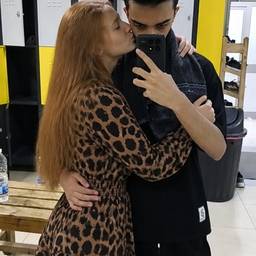 Couple Hug Kiss Photo