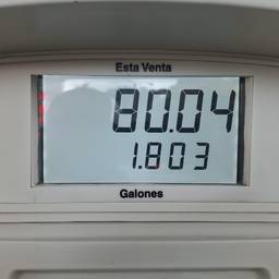 Before - Gas Pump Display Edit