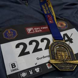 Après - Modification du nom sur le dossard de marathon