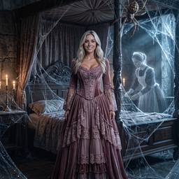 Gothic Spiderweb Bedchamber