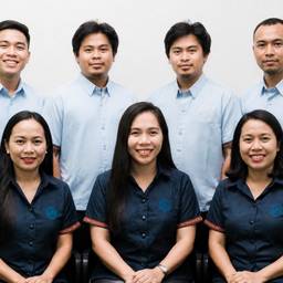 Team Group Photo Composite