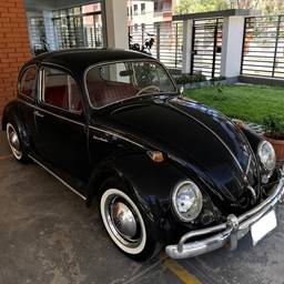 Vintage Beetle Turned Black