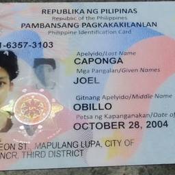 Philippine ID Year Edit