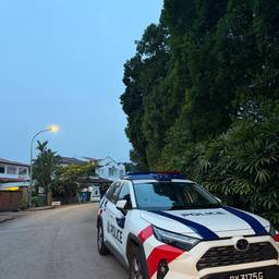 Before - Police Scene Photo Composite