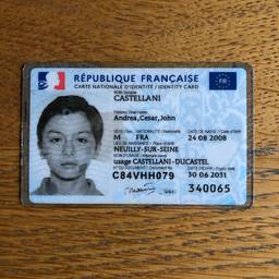 French ID Card Year Edit