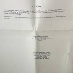 Antes - Edição de Data em Certificado Médico