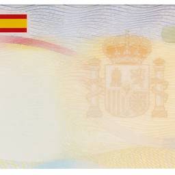 Blank Spanish ID Card Template