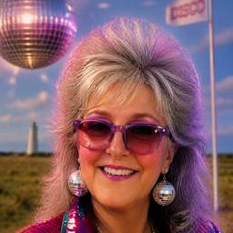 1980s Disco Photo Edit