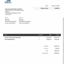 Edit Invoice Details AI