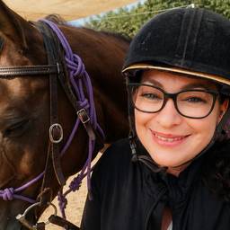 After - Horse Rider Photo Merge
